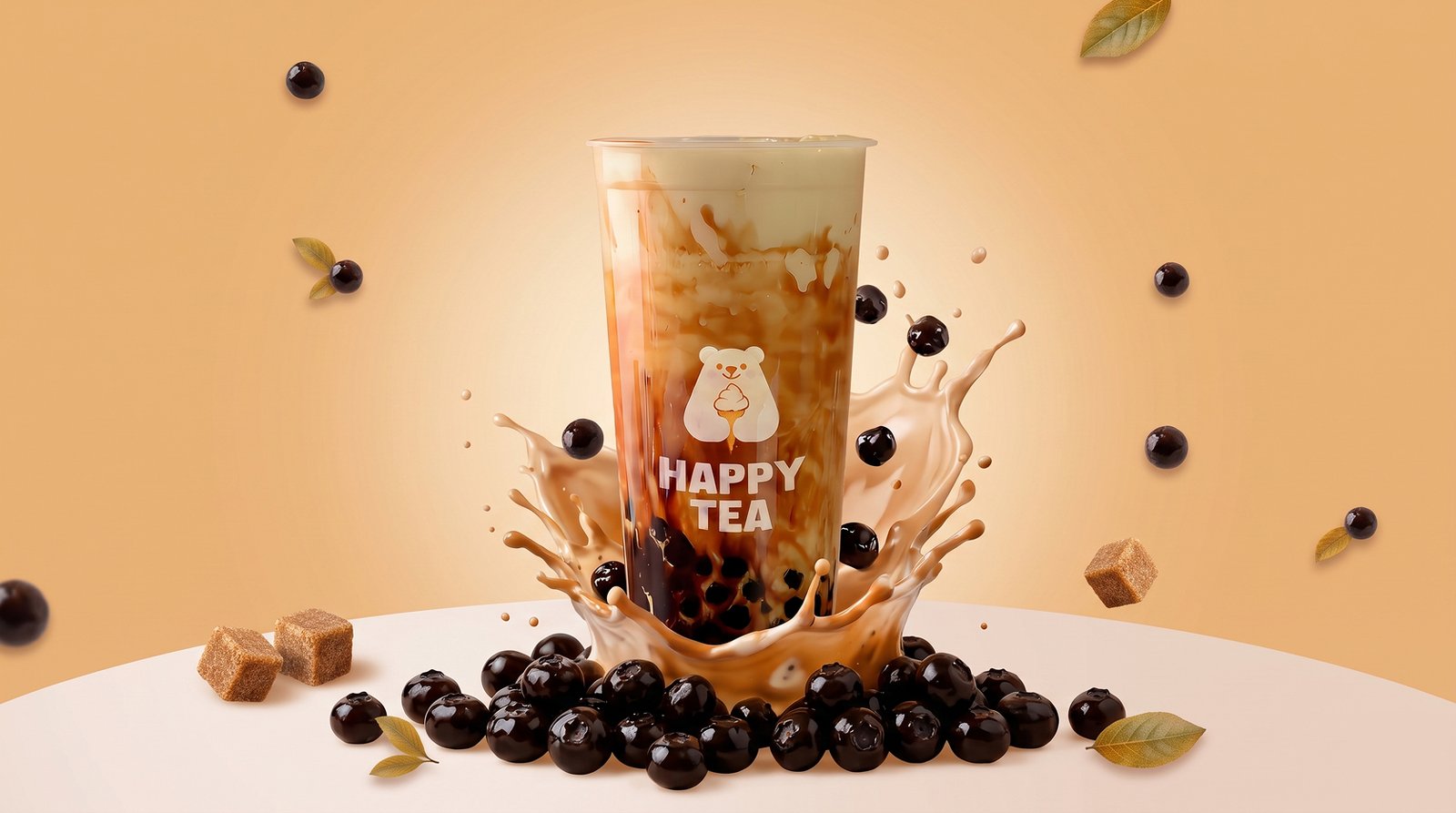 Classic boba milk tea